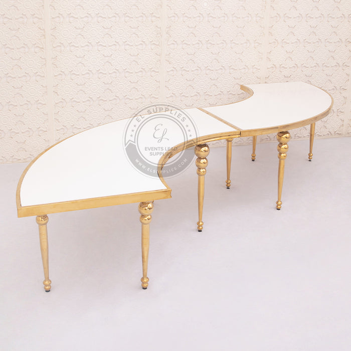 VEGA Serpentine Dining Table