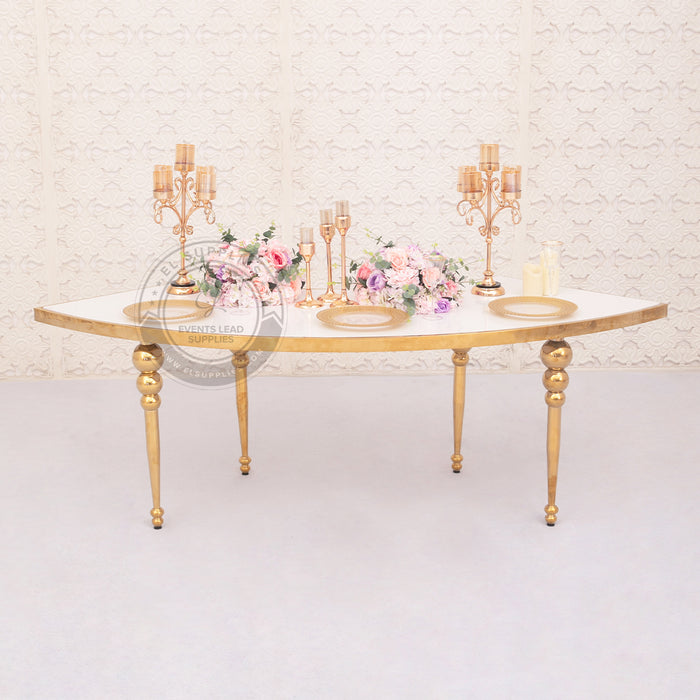 VEGA Serpentine Dining Table