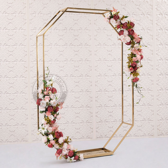 ARDA Octagon Gold Frame Backdrop