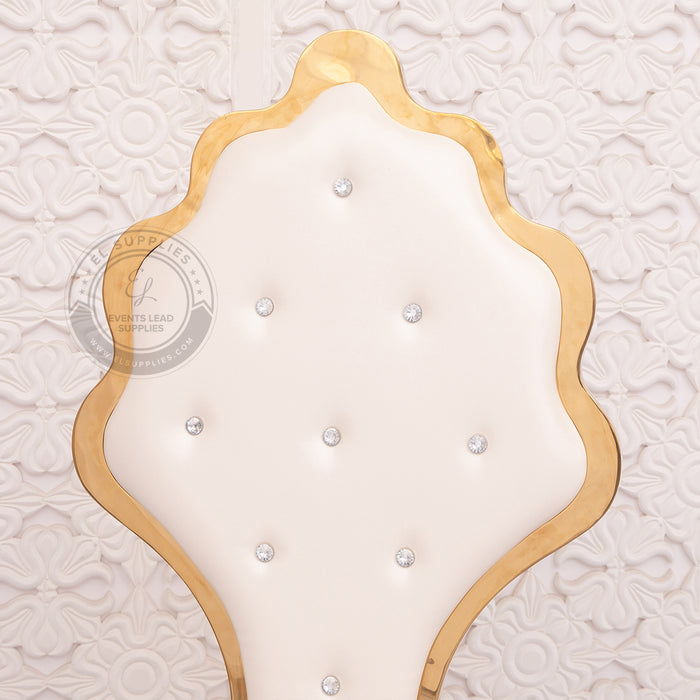 APHRODITE Sweetheart Throne Chair backrest close up