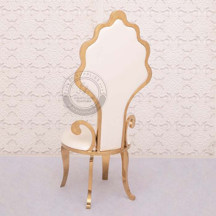APHRODITE Sweetheart Throne Chair Back view