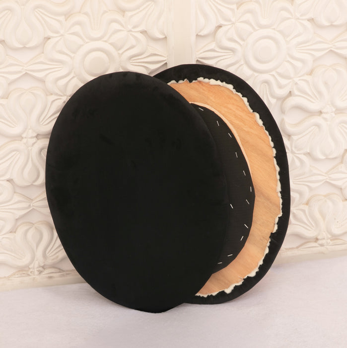 OLYMPIA Chair Backrest Cushions - Black Velvet