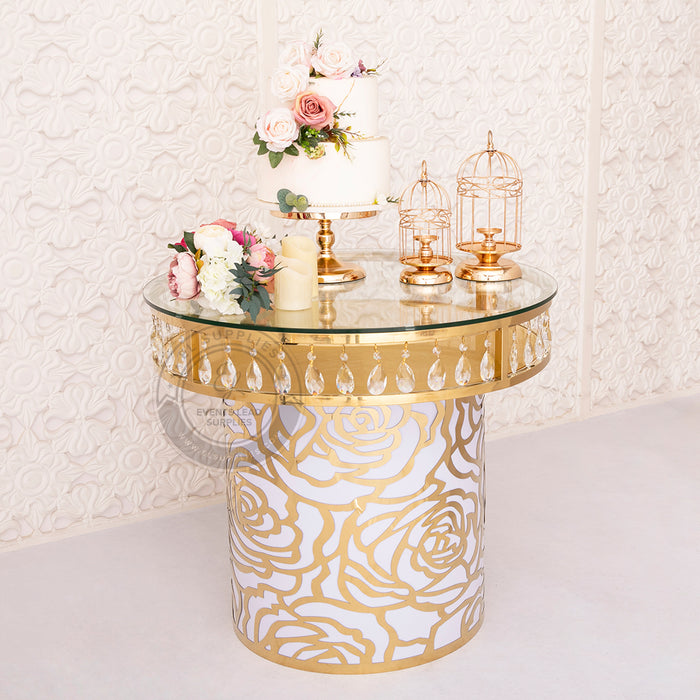 GEMMA ROSE Pattern Cake Table