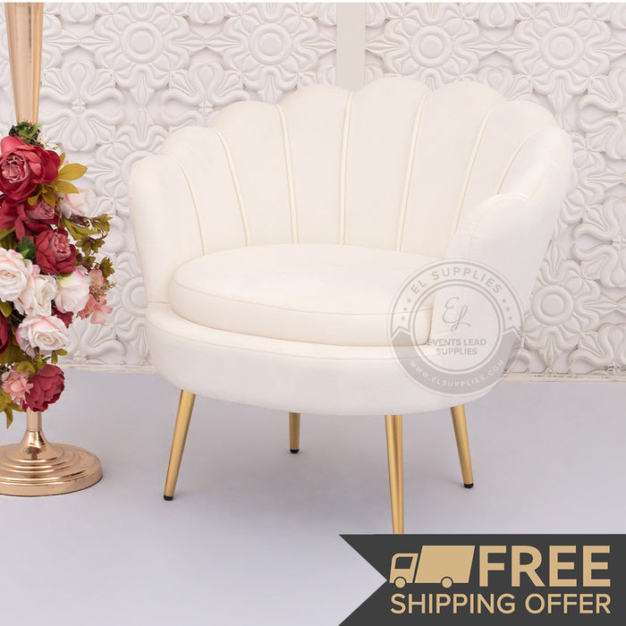 LULU Sofa White One-Seater
