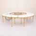 gold serpentine table 2