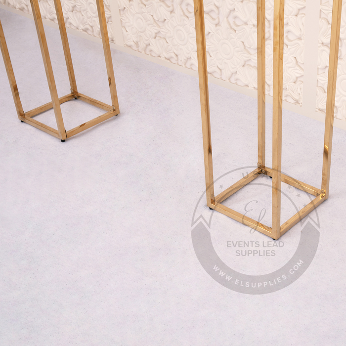 PHANEAAS Gold Arch Frame Backdrop Set