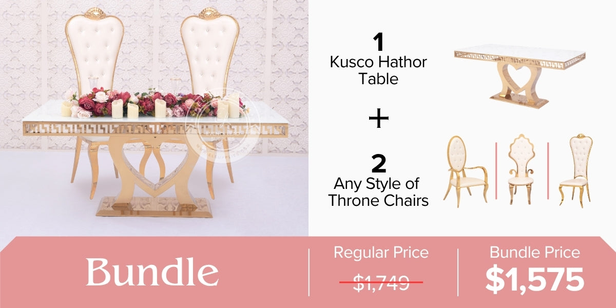 Kusco Dining Gold Bundle