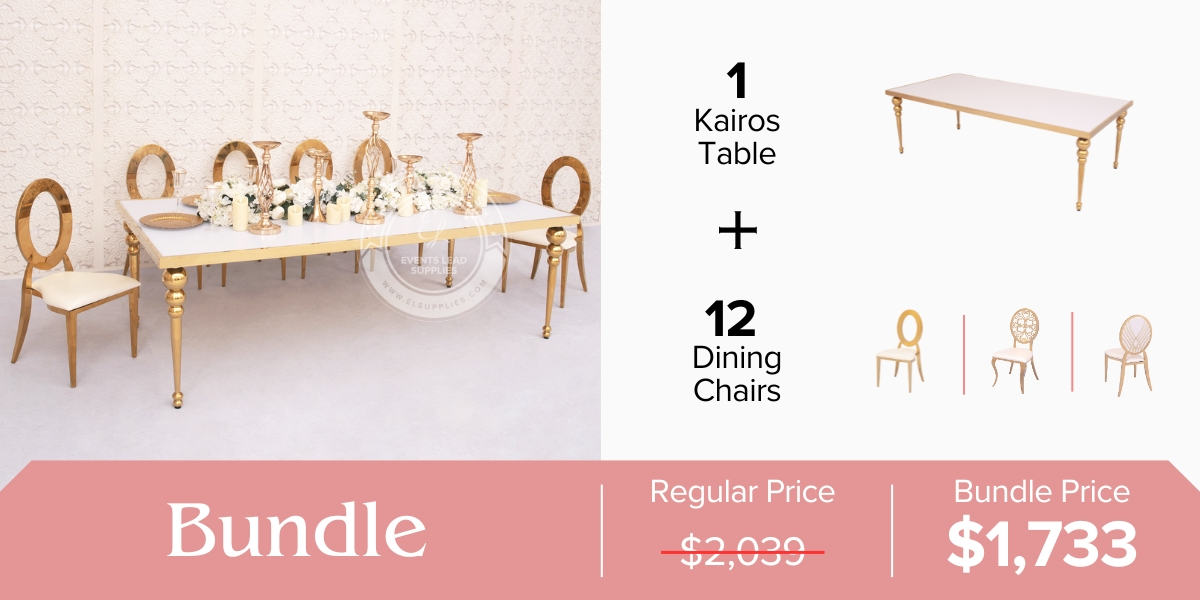 Classic Gold Dining Bundle