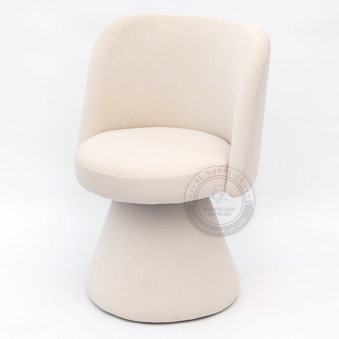 MARTIL White Accent Chair