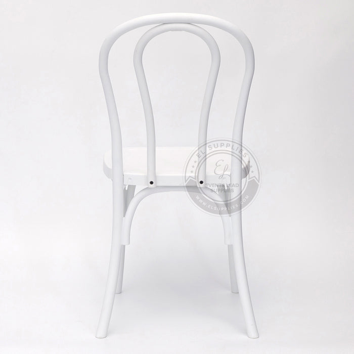 BENTWOOD White Wood-Grain Resin Chair