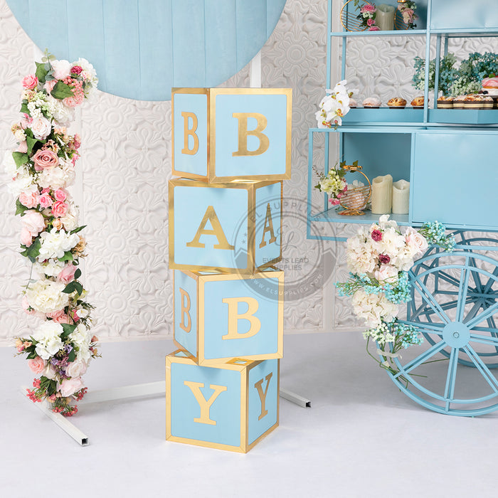 BABY Letter Blocks — WOW My Party