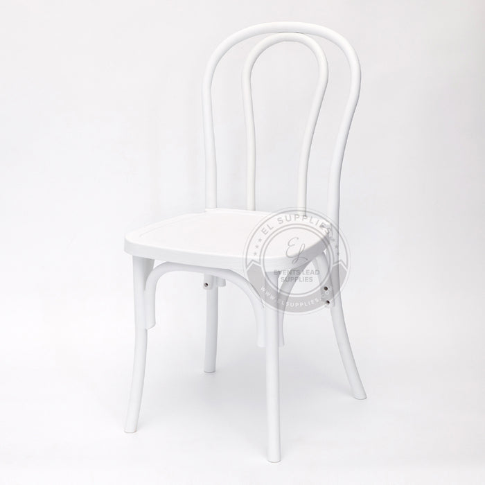 BENTWOOD White Wood-Grain Resin Chair