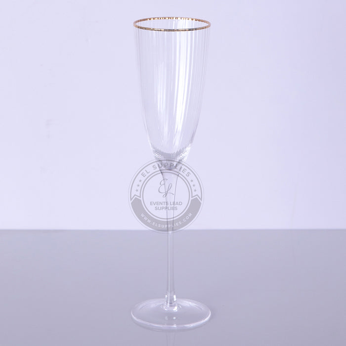 LOZET Optic Gold Rimmed Cups 24-Pack