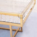 gold sweetheart table detail