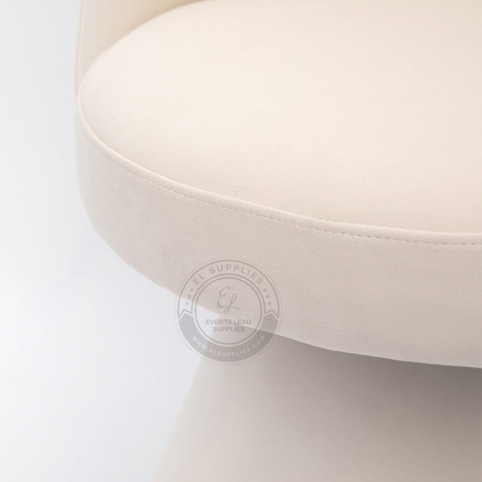 MARTIL White Accent Chair