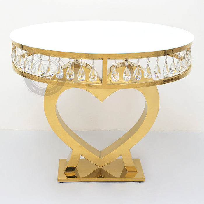 GEMMA HATHOR Heart Shaped Cake Table