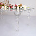 sweetheart  6-foot clear ghost acrylic table 