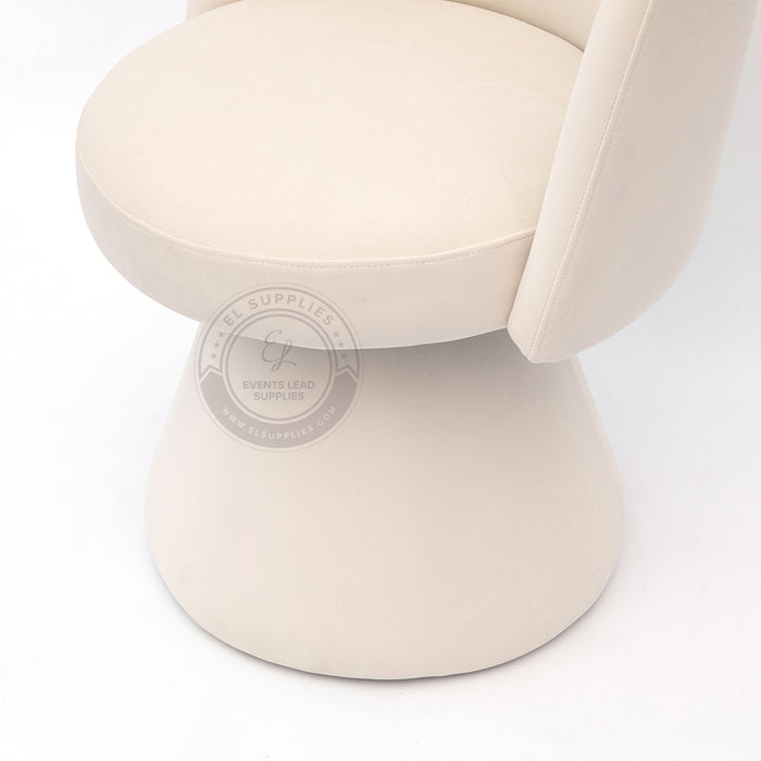 MARTIL White Accent Chair