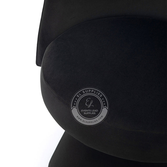 MARTIL Black Accent Chair