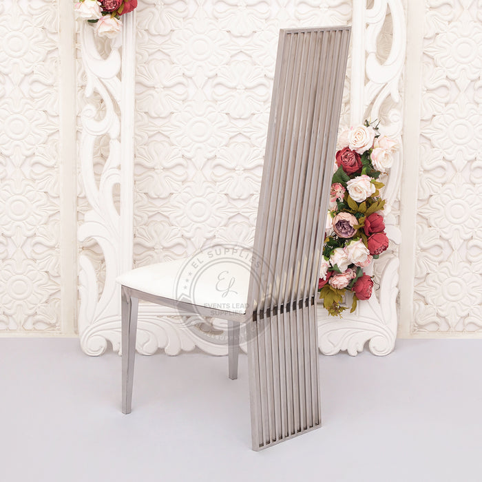 VORAGE Silver Wedding Chair