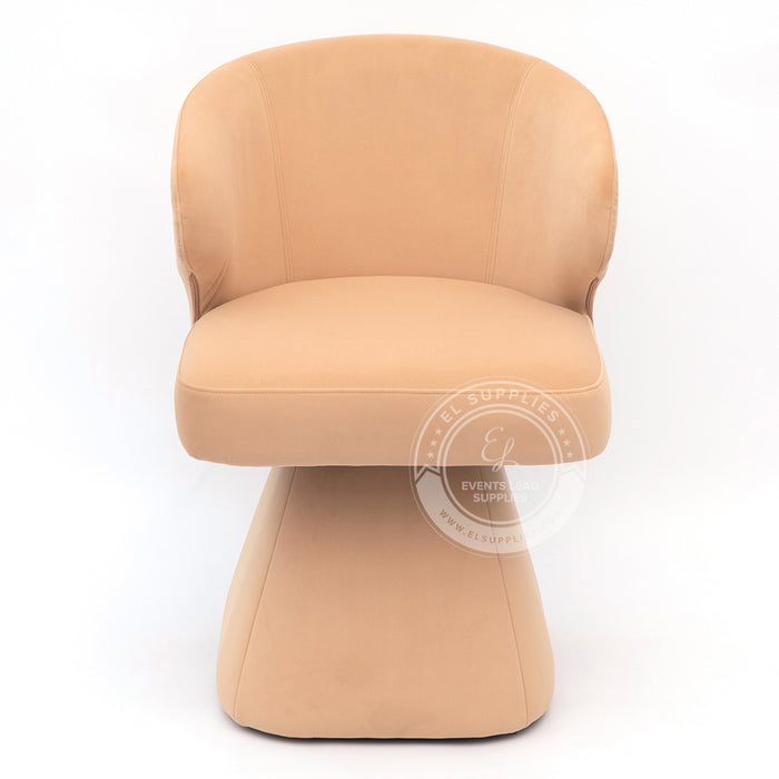 LARACHE Light Tan Accent Chair