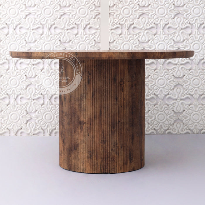 LUMY Oak Brown Dining Table