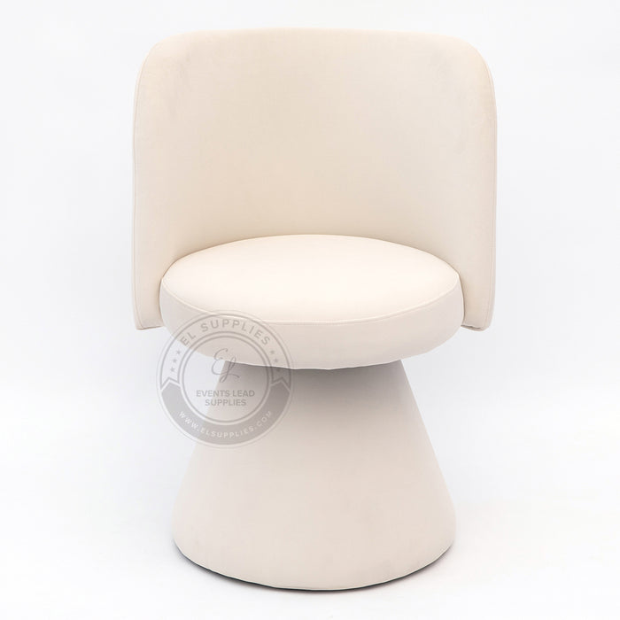 MARTIL White Accent Chair