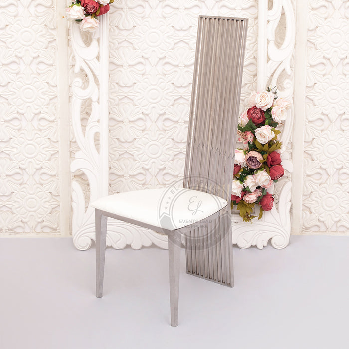 VORAGE Silver Wedding Chair