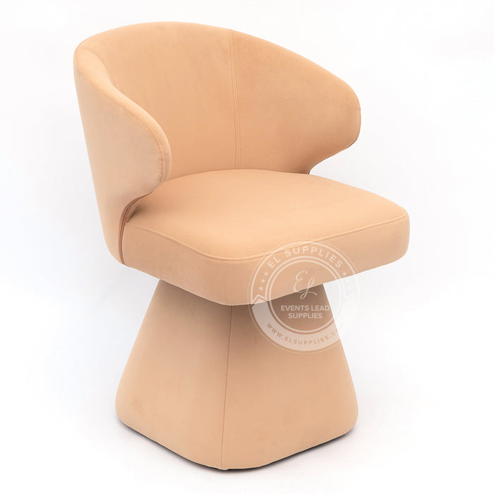 LARACHE Light Tan Accent Chair