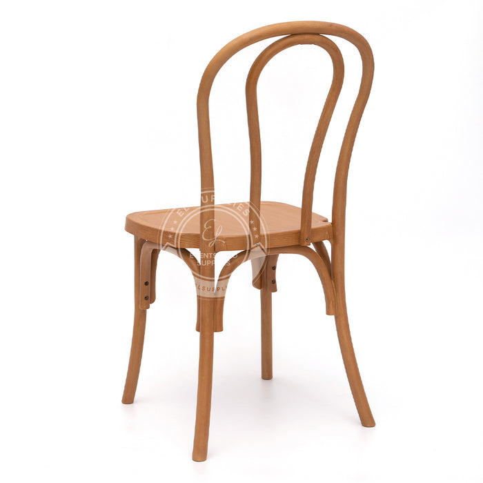 BENTWOOD Oak Brown Wood-Grain Resin Chair