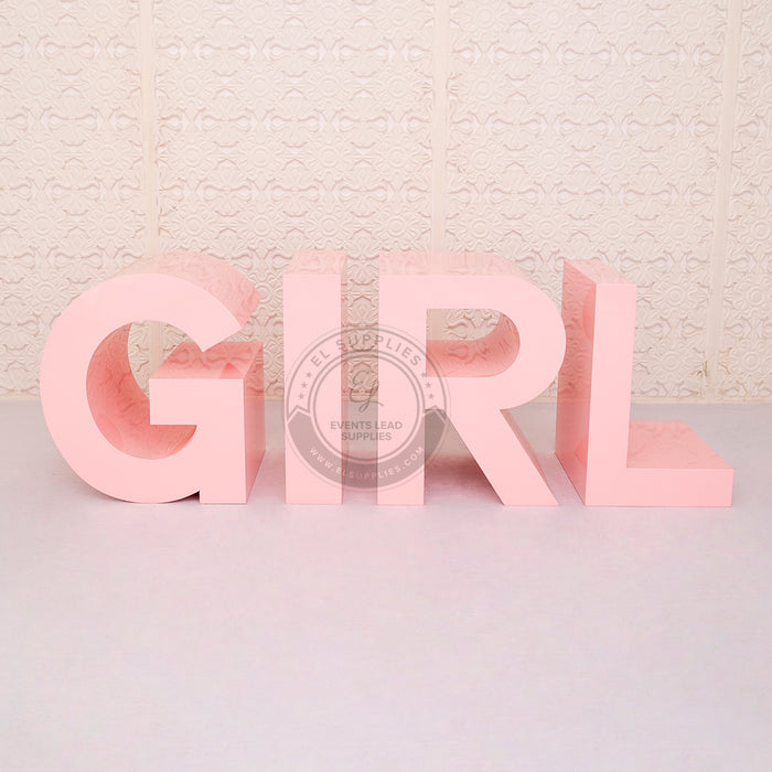 large girl Marquee Letters