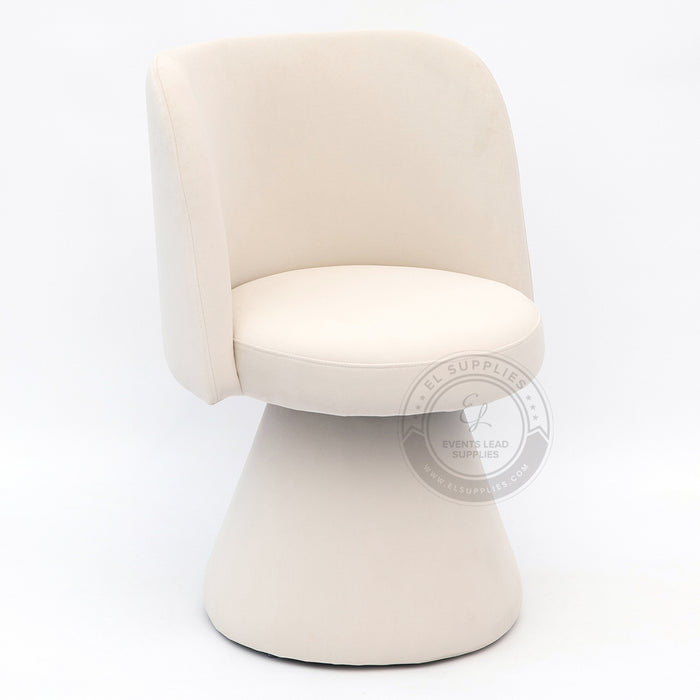MARTIL White Accent Chair