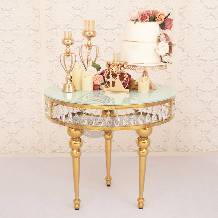 GEMMA THALJY Gold Cake Table