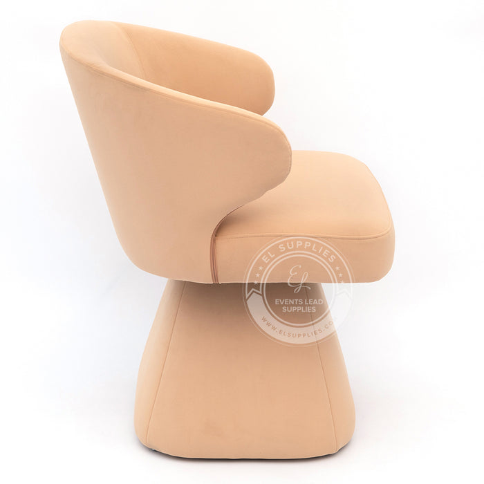 LARACHE Light Tan Accent Chair
