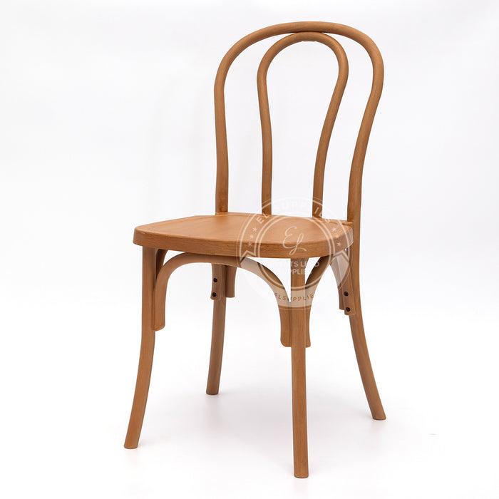 BENTWOOD Oak Brown Wood-Grain Resin Chair