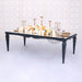 APRICUS Black 8-foot Dining Table
