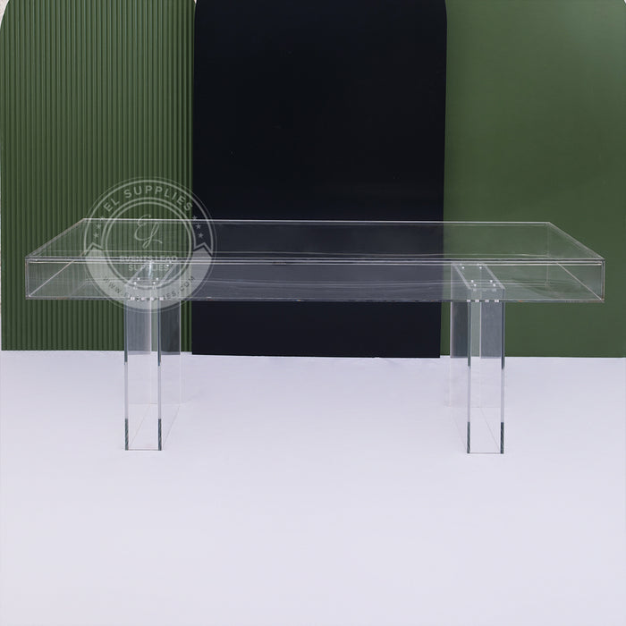 CANVAS Clear Ghost Acrylic Dining Table