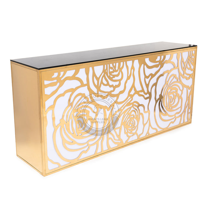 FLORA Bar Counter with Mirror Glass