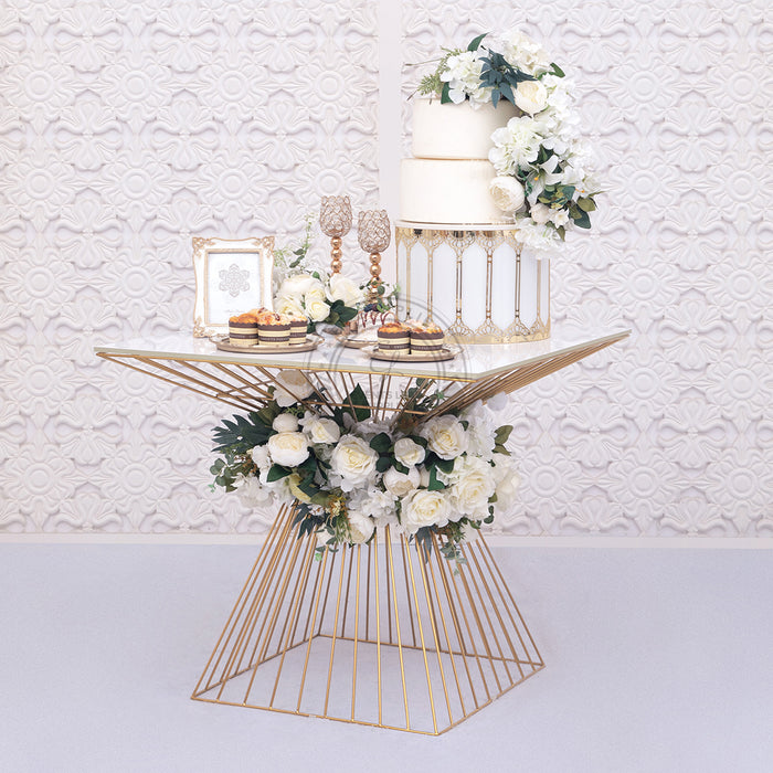 14-12-10-8 Square Cake Stand | 4 tier cake stand | Cakestackers