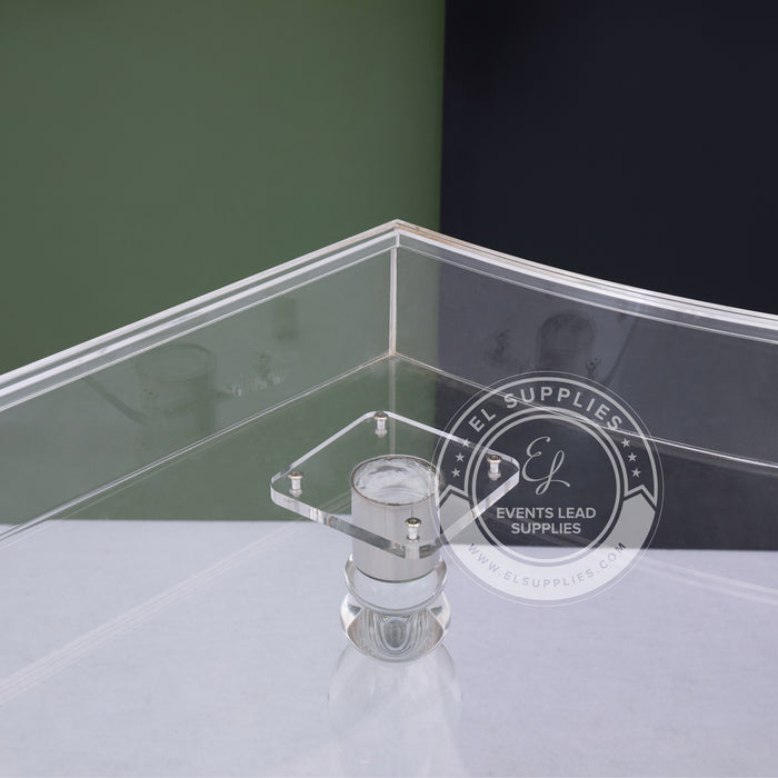 NIAMH Clear Acrylic Serpentine Table 2