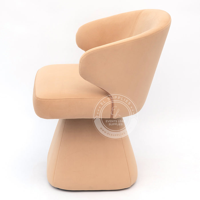 LARACHE Light Tan Accent Chair