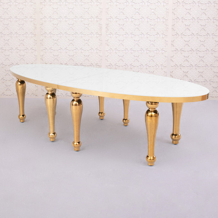 ADSULLATA Oval Gold Table 10ft