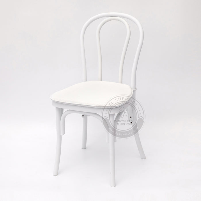 BENTWOOD White Wood-Grain Resin Chair