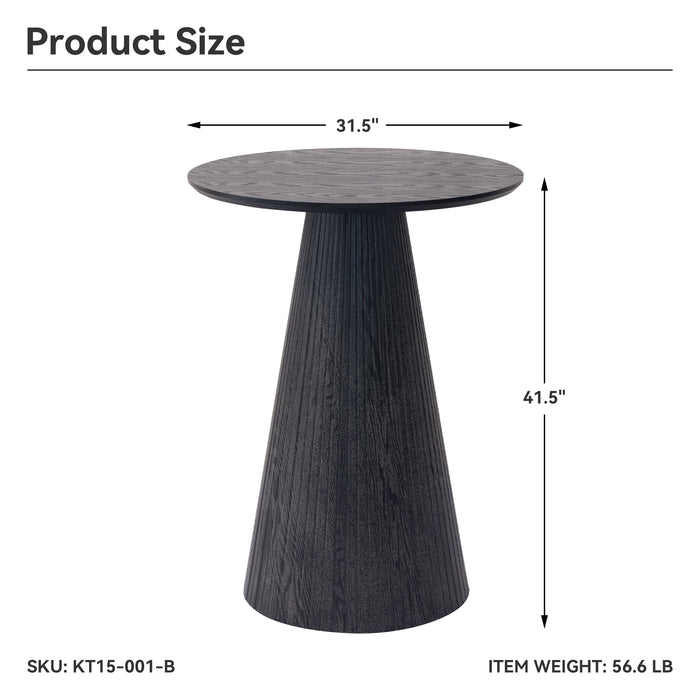 CONO Black Cocktail Table