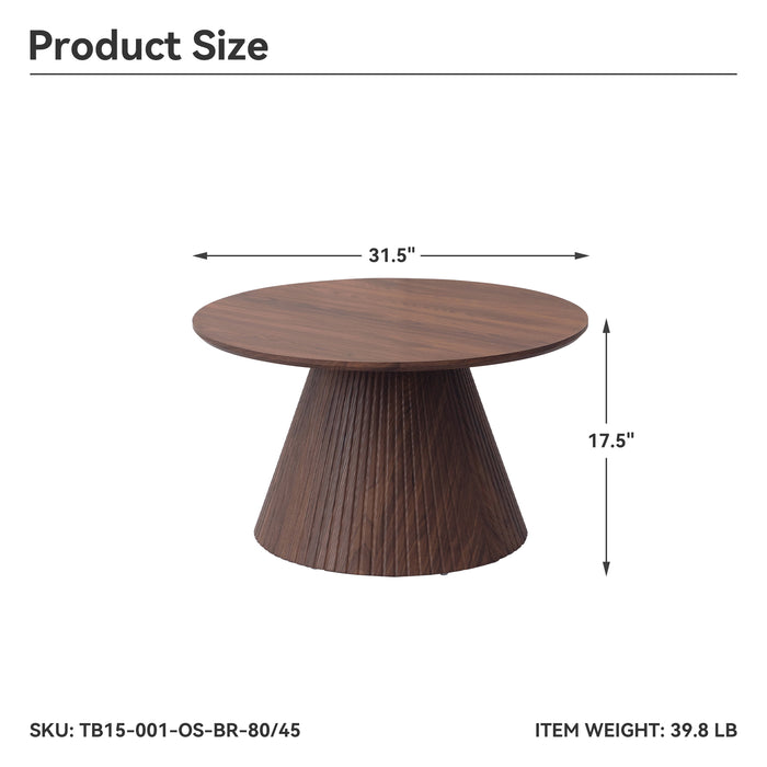 CONO Dark Brown Coffee Table