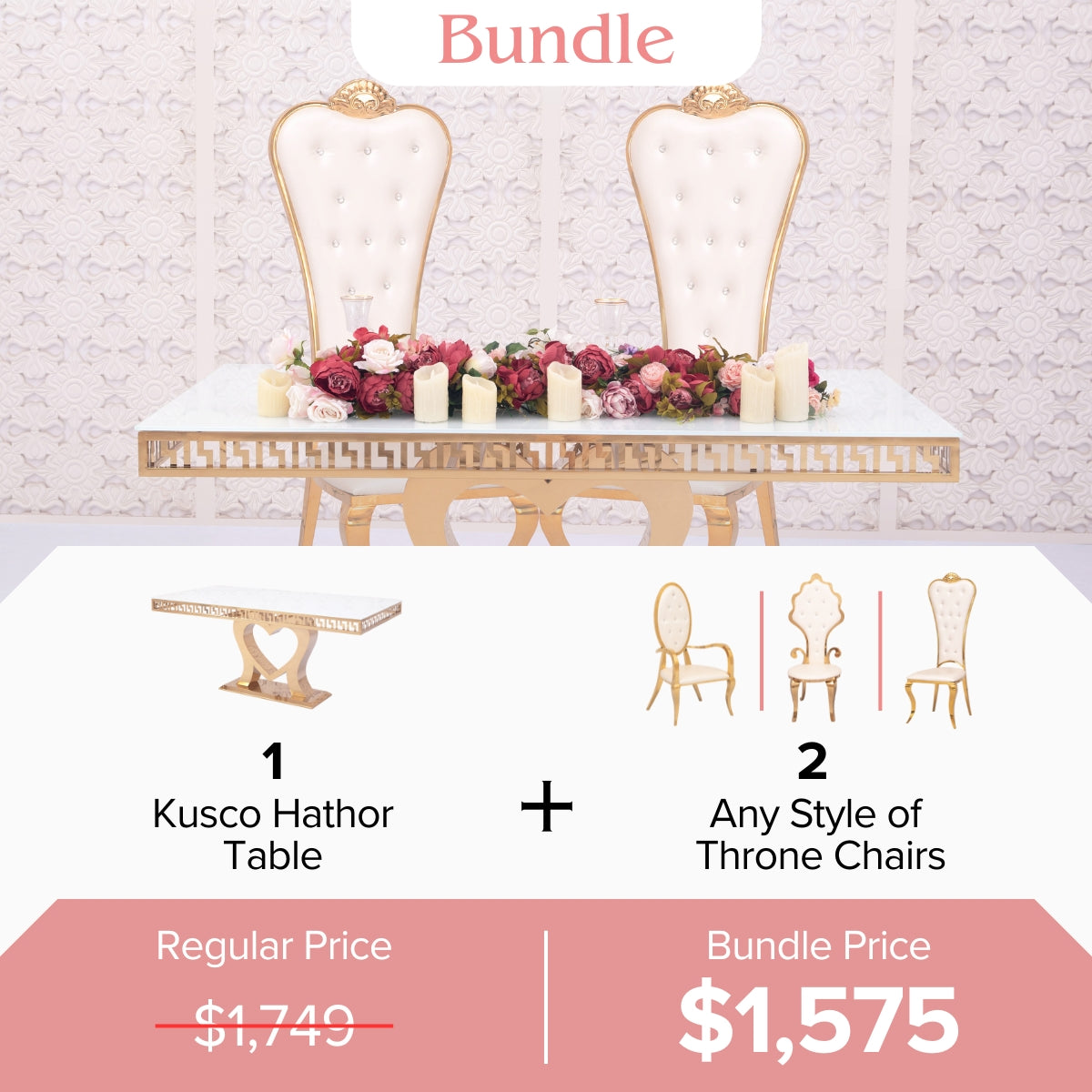 Kusco Dining Gold Bundle