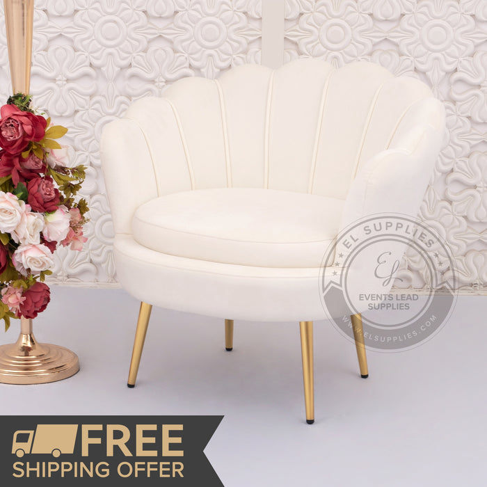 LULU Sofa White One-Seater