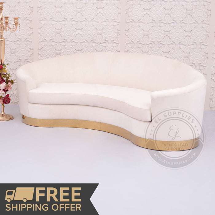 NETA Curved Shell Sofa