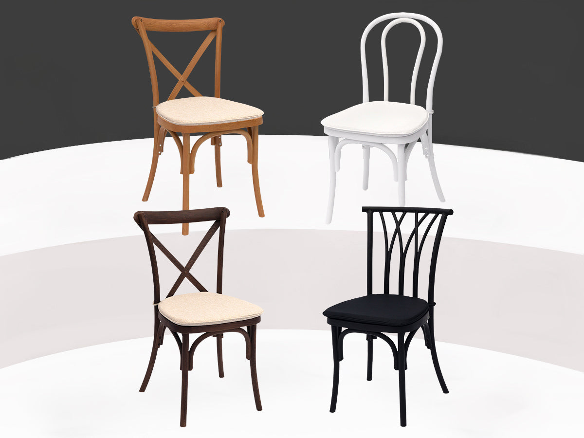 Wood Feel Resin Chairs