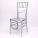 CHIAVARI Silver Resin Chair with Free Cushion
